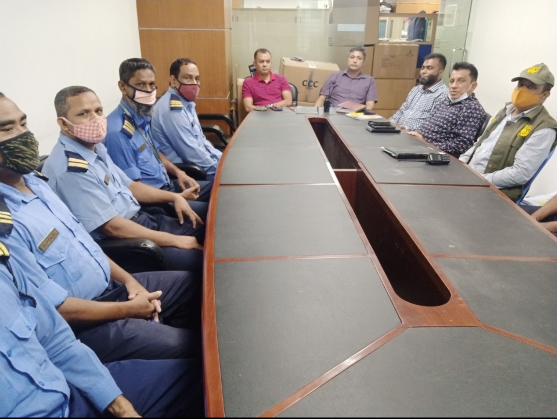 Professional security personnel and logistics teams ready to respond to your service request.